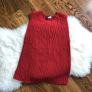 Lorena Antoniazzi red knitted sweater